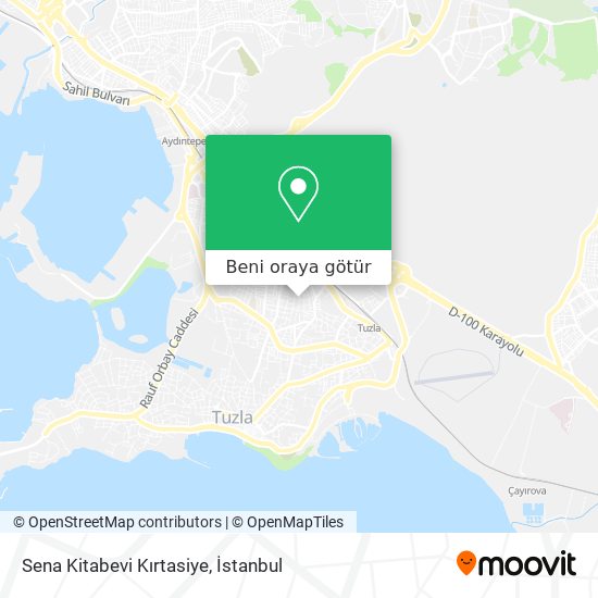 Sena Kitabevi Kırtasiye harita