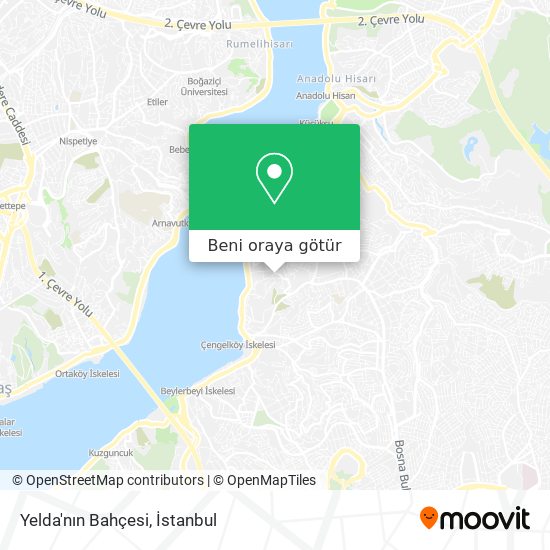 Yelda'nın Bahçesi harita