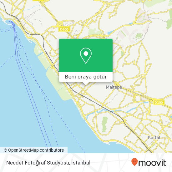 Necdet Fotoğraf Stüdyosu harita