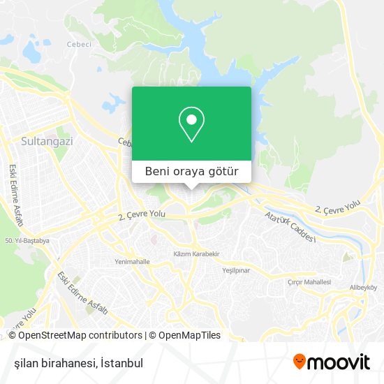 şilan birahanesi harita