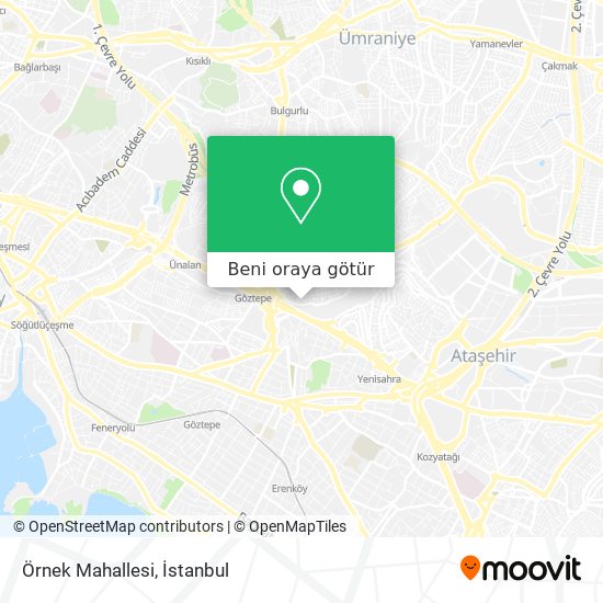 Örnek Mahallesi harita