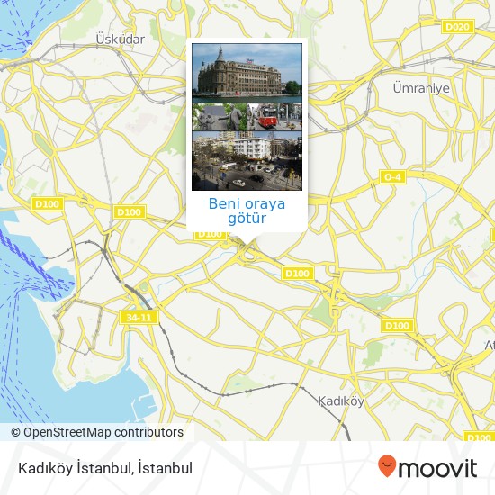 Kadıköy İstanbul harita