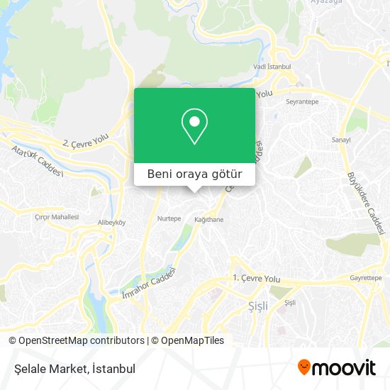 Şelale Market harita