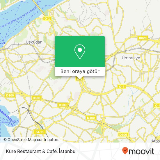 Küre Restaurant & Cafe harita