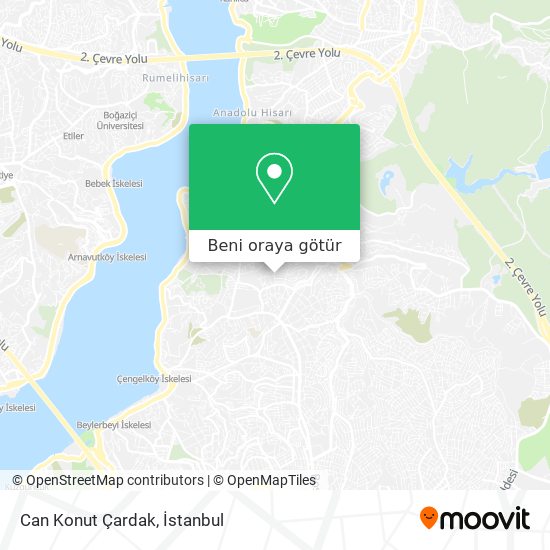 Can Konut Çardak harita