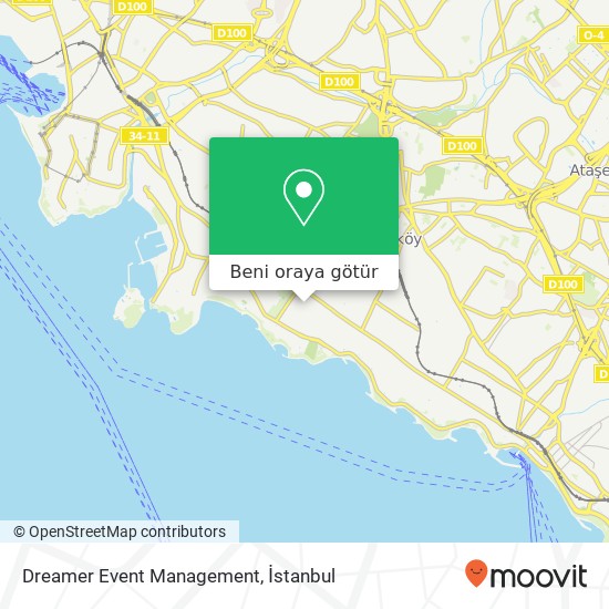 Dreamer Event Management harita