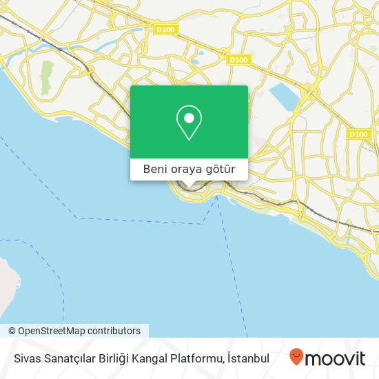 Sivas Sanatçılar Birliği Kangal Platformu harita