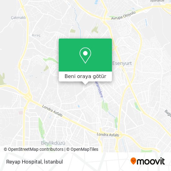 Reyap Hospital harita