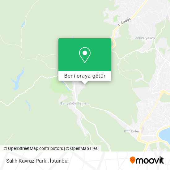 Salih Kavraz Parki harita