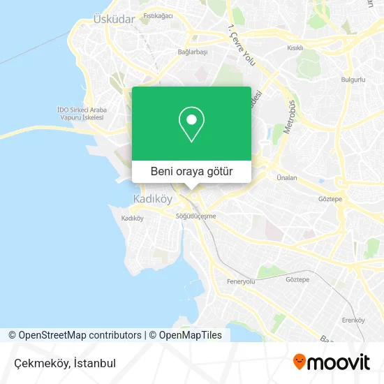 Çekmeköy harita