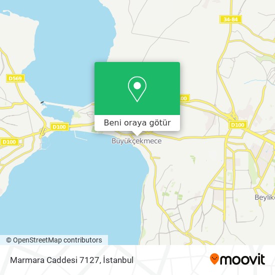 Marmara Caddesi 7127 harita