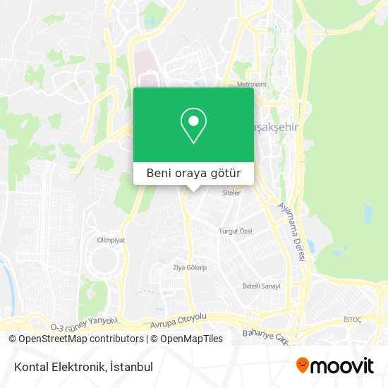 Kontal Elektronik harita
