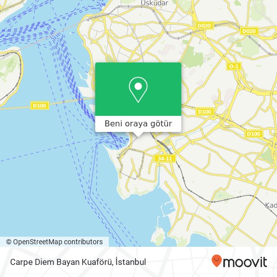 Carpe Diem Bayan Kuaförü harita