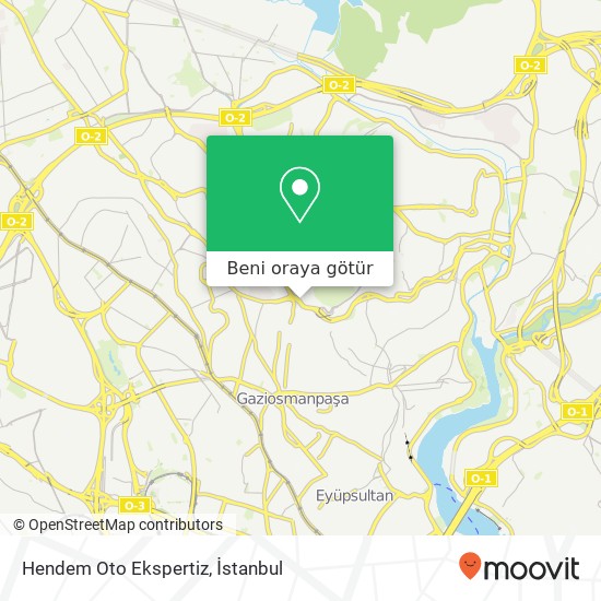 Hendem Oto Ekspertiz harita