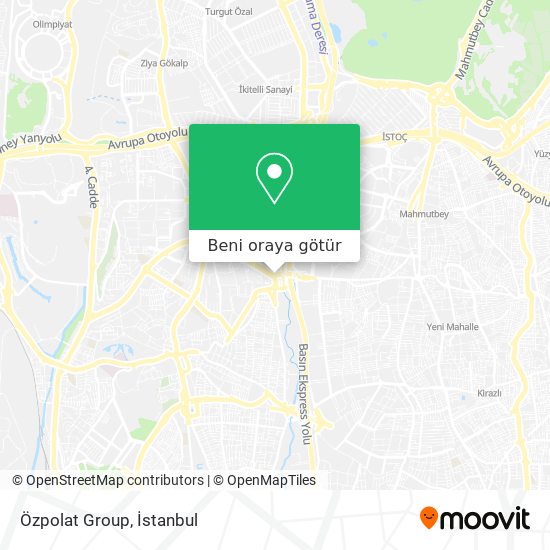Özpolat Group harita