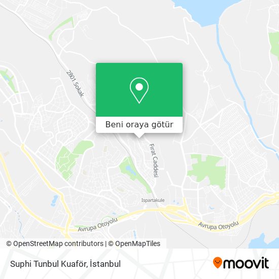 Suphi Tunbul Kuaför harita