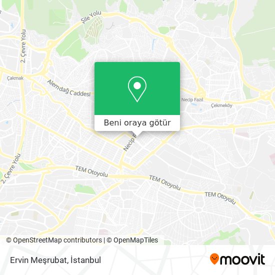Ervin Meşrubat harita