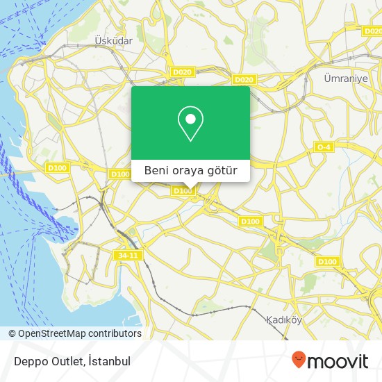 Deppo Outlet harita