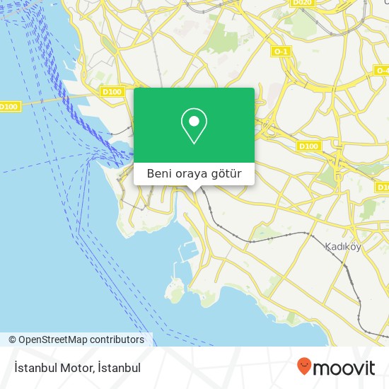 İstanbul Motor harita