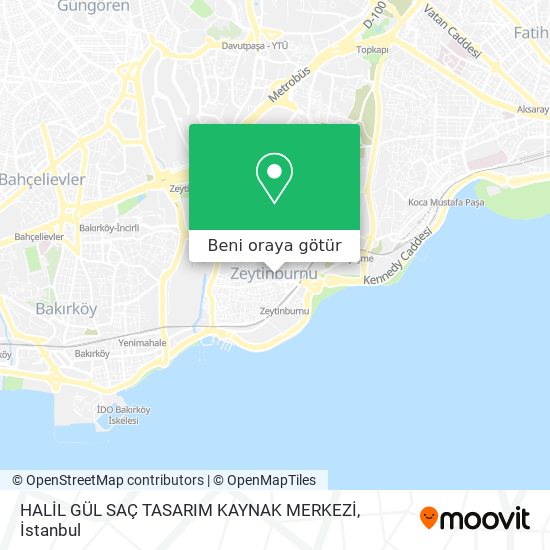 HALİL GÜL SAÇ TASARIM KAYNAK MERKEZİ harita