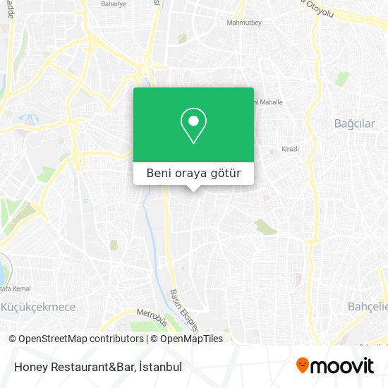 Honey Restaurant&Bar harita