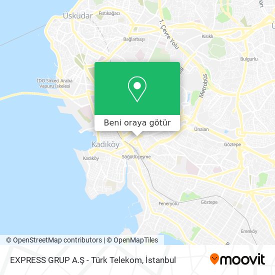 EXPRESS GRUP A.Ş - Türk Telekom harita