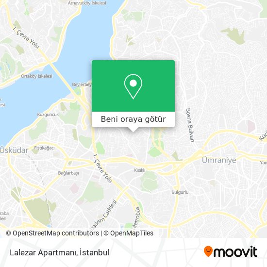 Lalezar Apartmanı harita