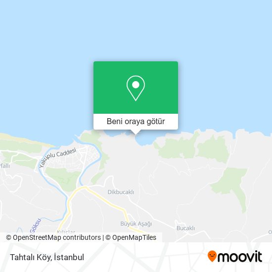 Tahtalı Köy harita