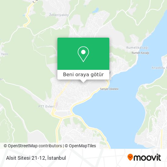 Alsit Sitesi 21-12 harita