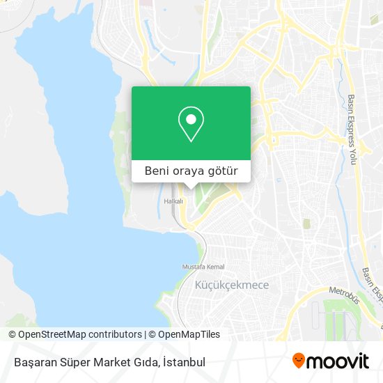 Başaran Süper Market Gıda harita