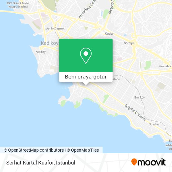 Serhat Kartal Kuafor harita