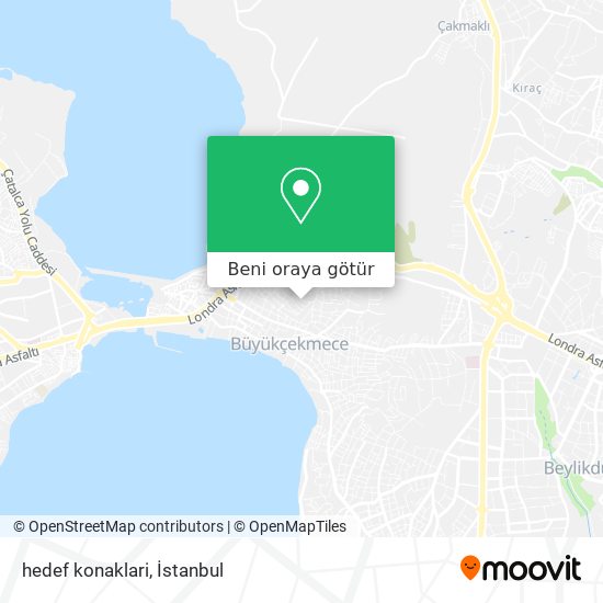 hedef konaklari harita