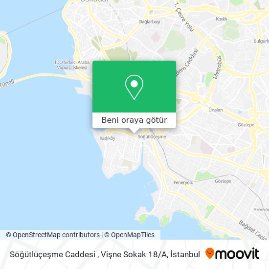 Söğütlüçeşme Caddesi , Vişne Sokak 18 / A harita