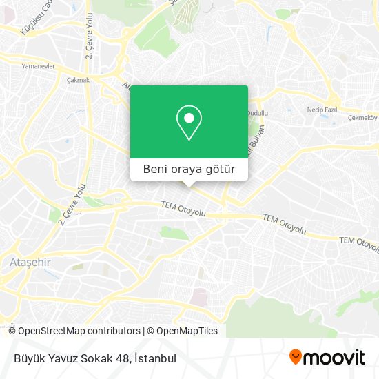 Büyük Yavuz Sokak 48 harita