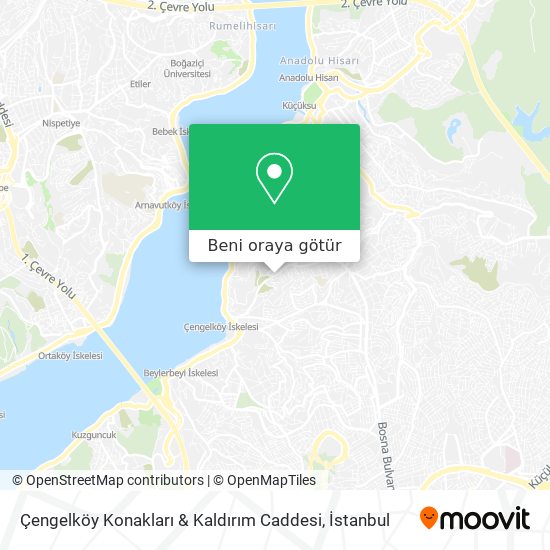 Çengelköy Konakları & Kaldırım Caddesi harita