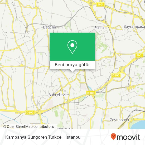 Kampanya Gungoren Turkcell harita
