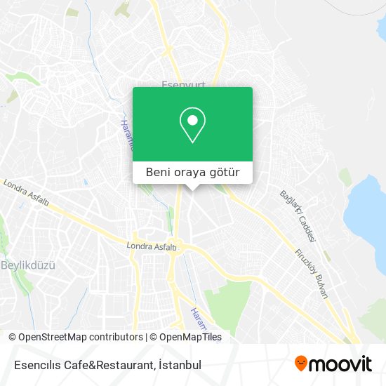 Esencılıs Cafe&Restaurant harita