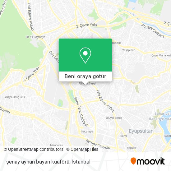 şenay ayhan bayan kuaförü harita