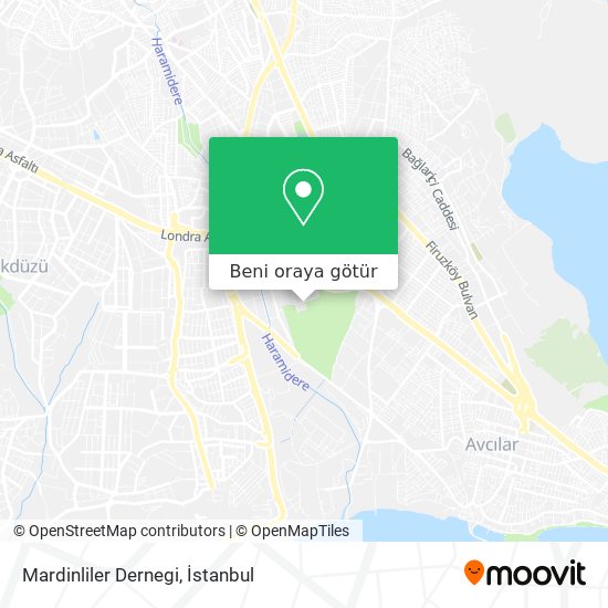 Mardinliler Dernegi harita