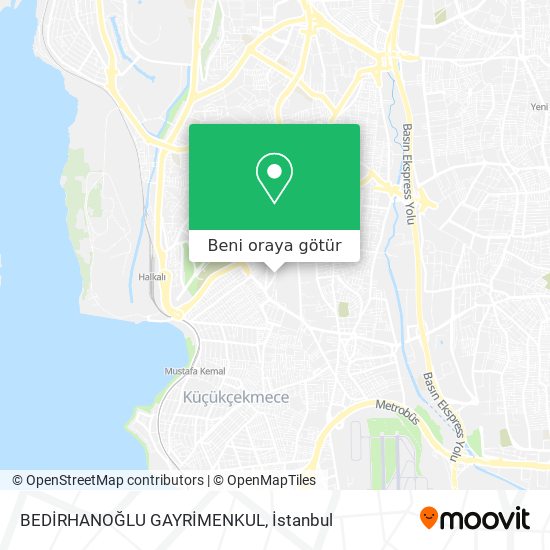 BEDİRHANOĞLU GAYRİMENKUL harita