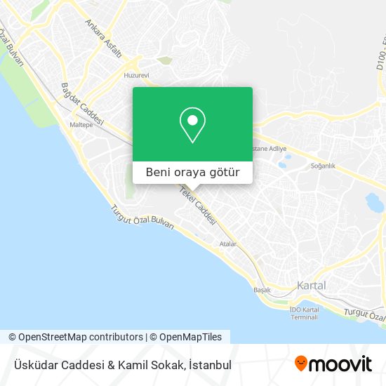 Üsküdar Caddesi & Kamil Sokak harita