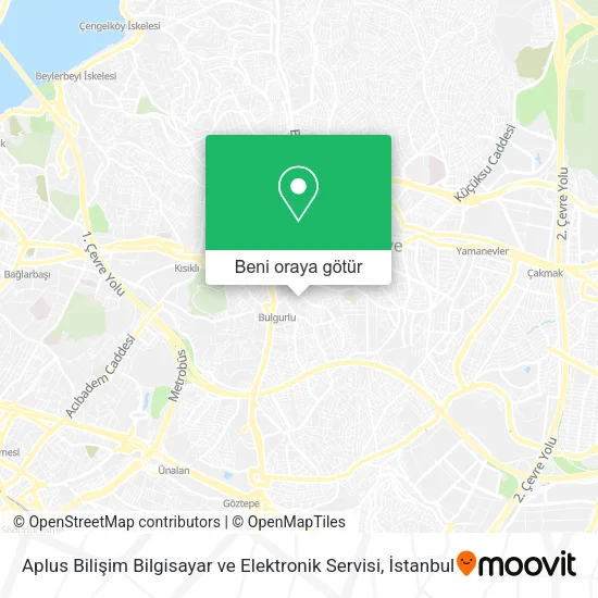 Aplus Bilişim Bilgisayar ve Elektronik Servisi harita