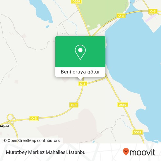 Muratbey Merkez Mahallesi harita
