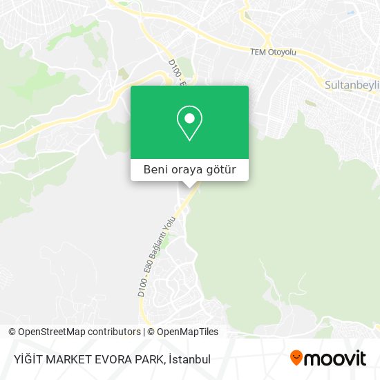 YİĞİT MARKET EVORA PARK harita