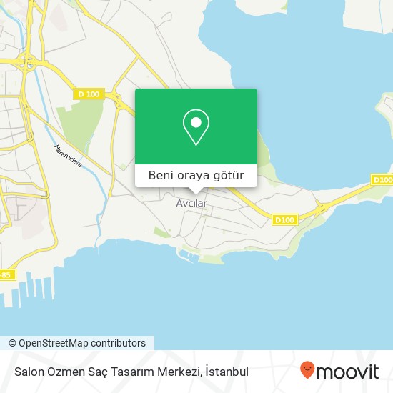 Salon Ozmen Saç Tasarım Merkezi harita