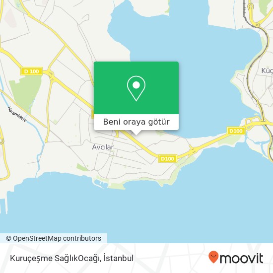 Kuruçeşme SağlıkOcağı harita