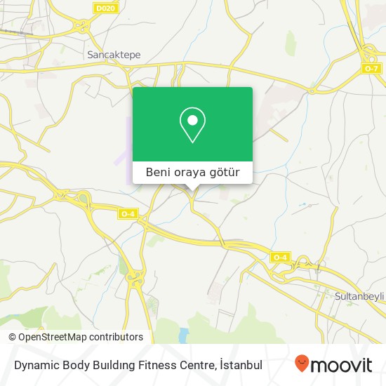 Dynamic Body Buıldıng Fitness Centre harita