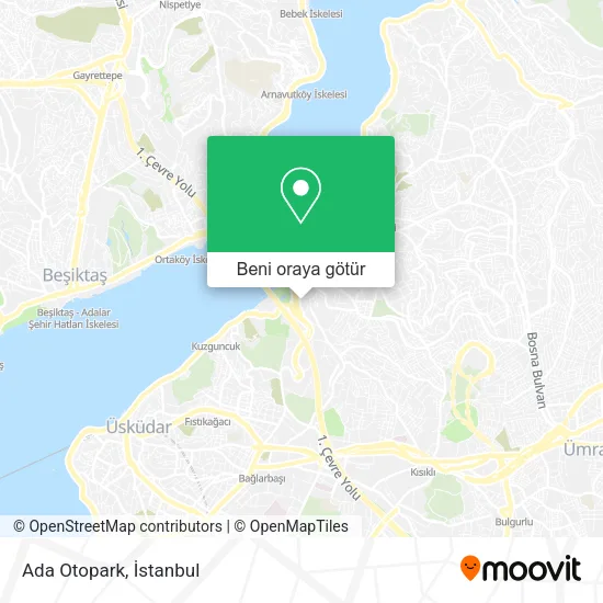 Ada Otopark harita