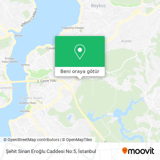 Şehit Sinan Eroğlu Caddesi No:5 harita