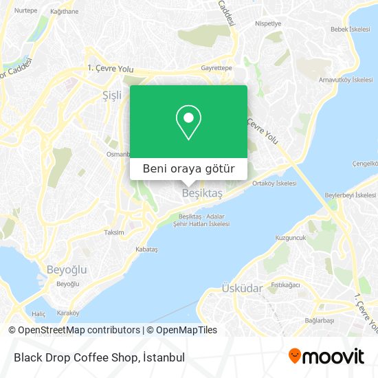 Black Drop Coffee Shop harita